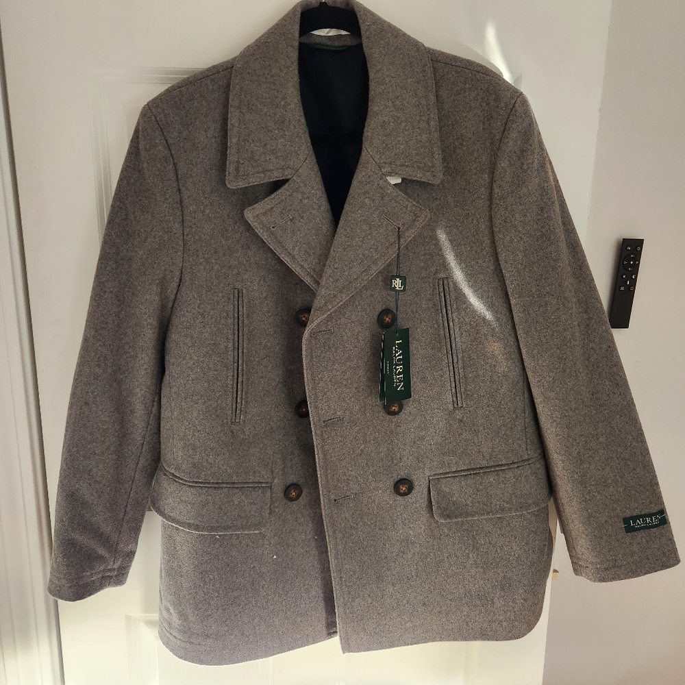 Ralph lauren men's overcoat